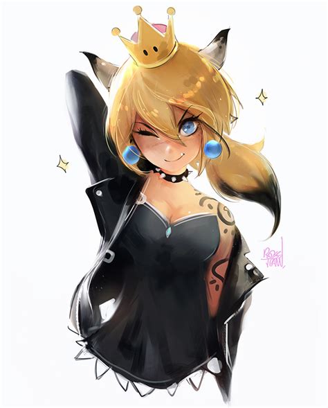 bowsette fan art